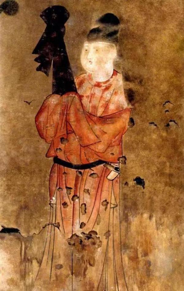 唐代渤海国壁画人物形象(贞孝公主墓)