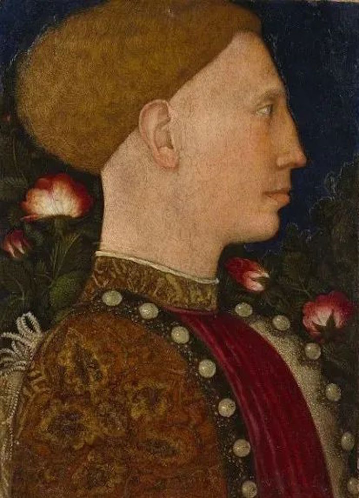 《莱昂内洛·德·埃斯特肖像》 安东尼奥·皮萨诺 1441年 木板蛋彩画 ©Fondazione Accademia Carrara, Bergamo