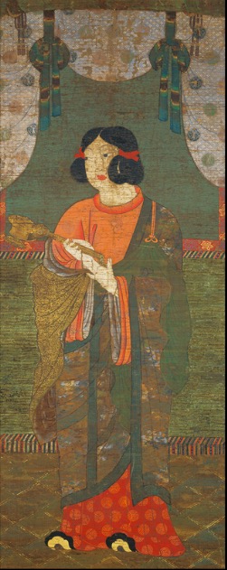 日本重要文化遗产,《圣德太子像》(孝养像),镰仓时代·13世纪,奈良·法隆寺藏