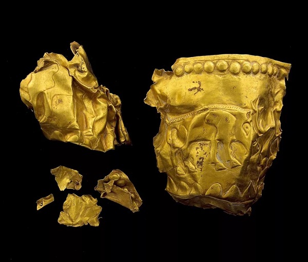 公猪纹碗残件6片 法罗尔丘地 公元前2200年-前1900年 金