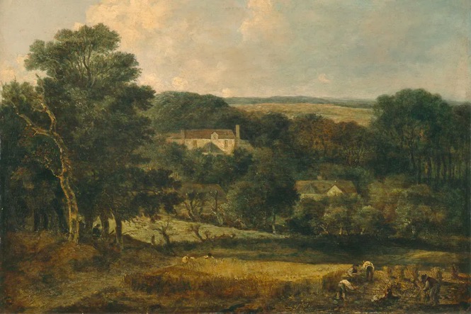 约翰·克罗姆,《诺维奇附近的风景》,© Manchester Art Gallery/Bridgeman Images