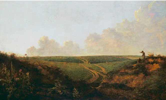 约翰·克罗姆,《诺福克乡村》,约1818-1820年,泰特收藏