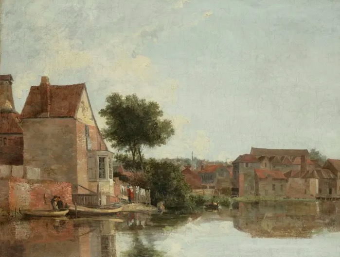 约翰·克罗姆,《新磨坊的背面》, © Norfolk Museums Service