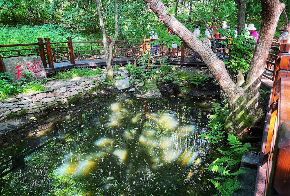 淡水蓄水池遗址。