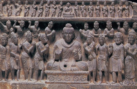 摩诃迦叶兄弟的佛礼拜图