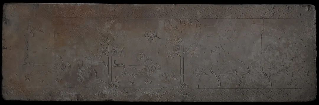 汉 人物画像砖,郑振铎 1956年捐赠