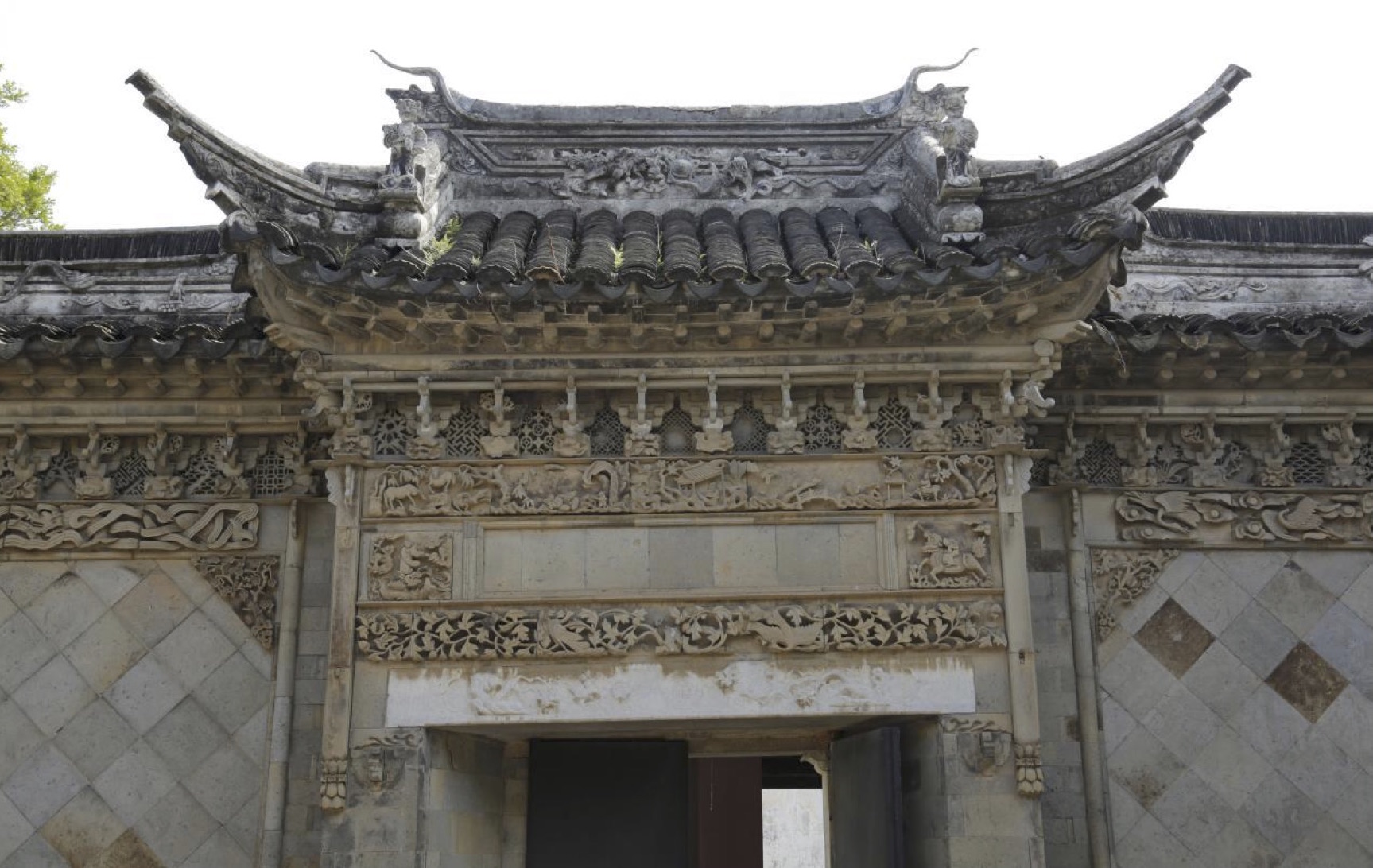 明善堂 砖雕门楼