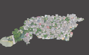 明月湾古村模型