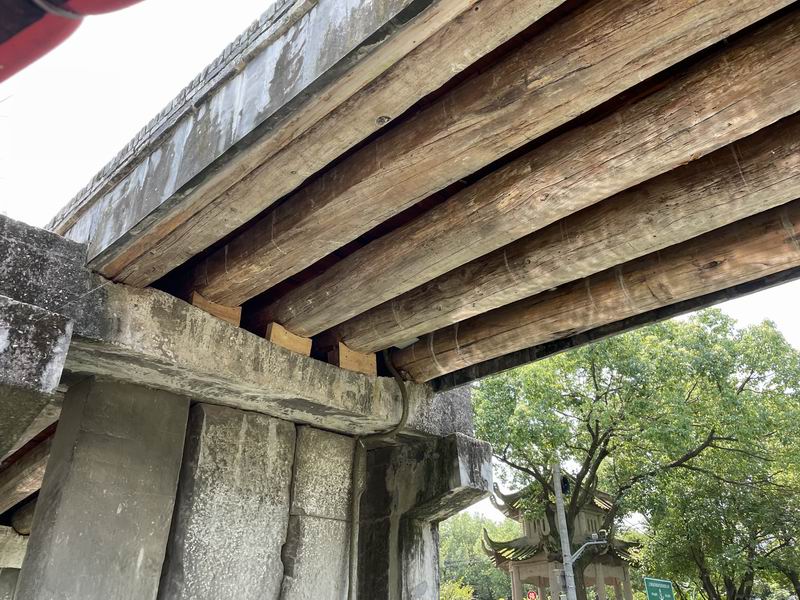 迎祥桥青砖桥面