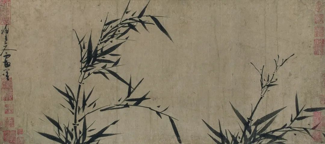 元 七君子图 卷(局部)