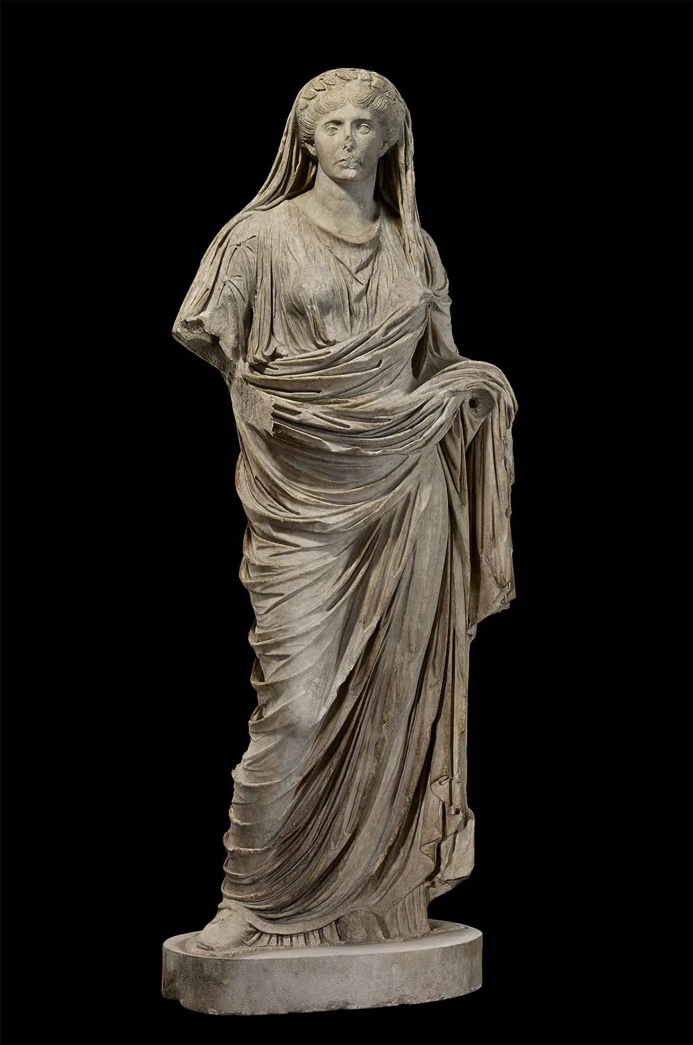 女祭司雕像，约公元25-50年