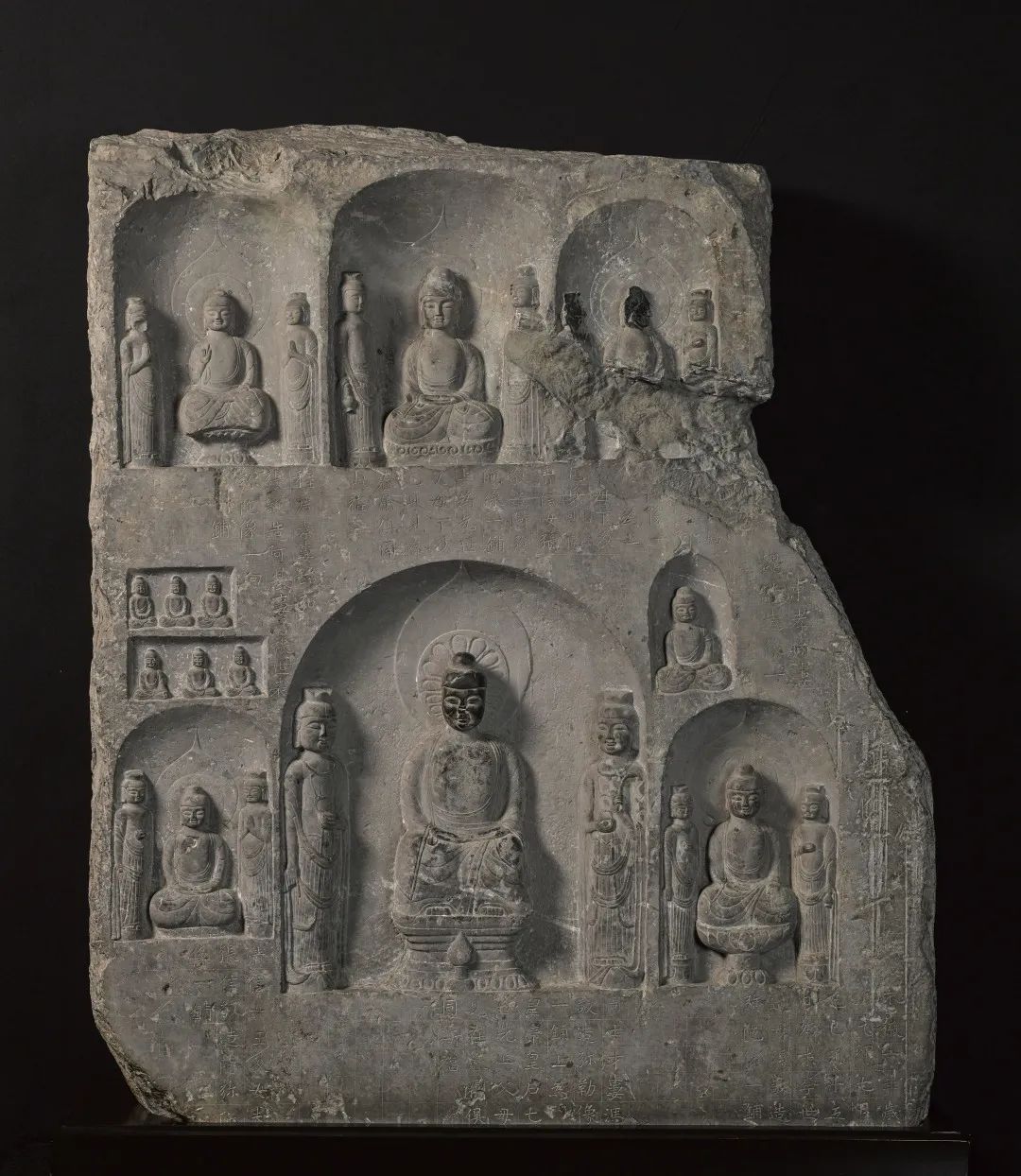 唐永徽六年 李世延母冯氏等造像，张珩 1950年捐赠