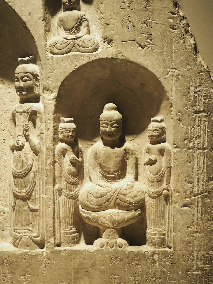 唐永徽六年 李世延母冯氏等造像，张珩 1950年捐赠（局部）