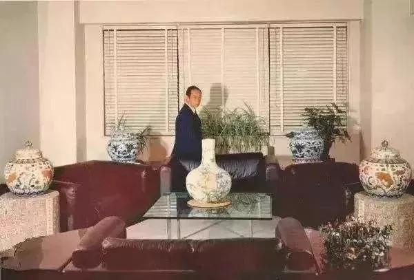 胡惠春会客厅里的瓷器