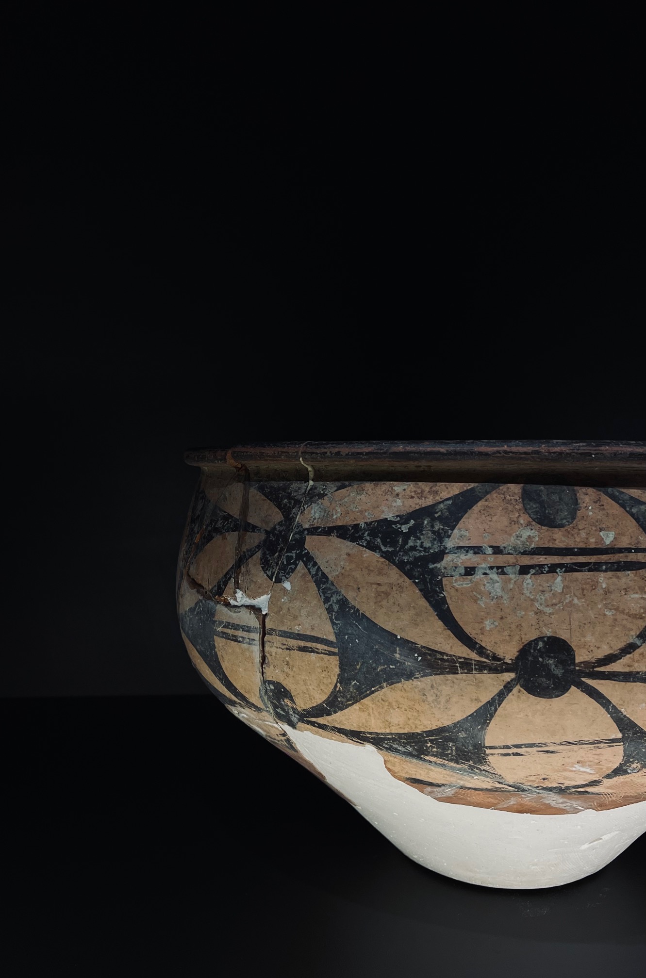 庙底沟仰韶文化博物馆的展品 澎湃新闻记者 李梅 图