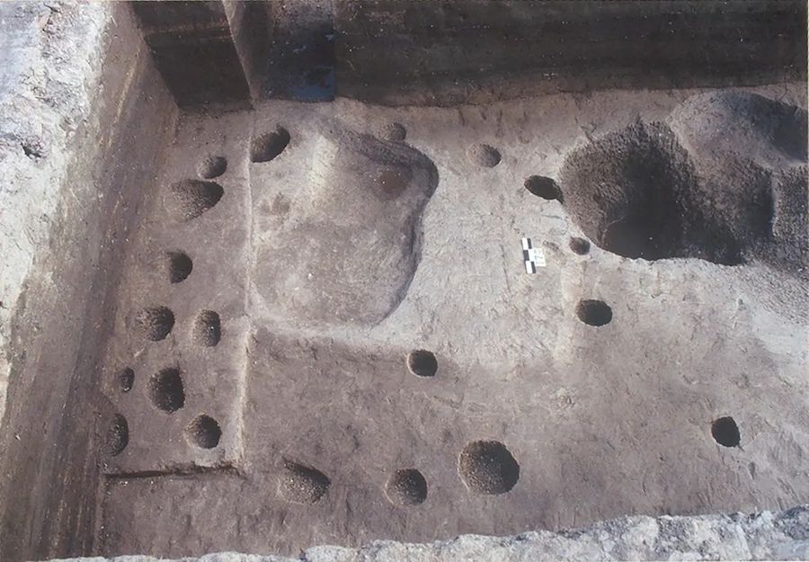 崧泽遗址2004年发掘马家浜文化房址