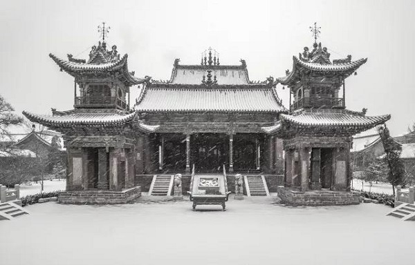 《风雪稷王庙》李协元(运城市稷山县) 澎湃新闻资料