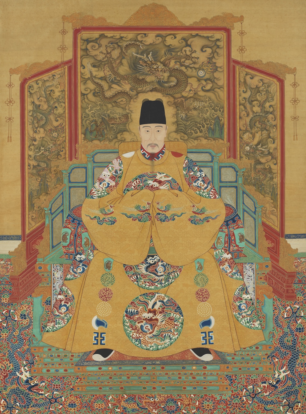 明代嘉靖皇帝画像