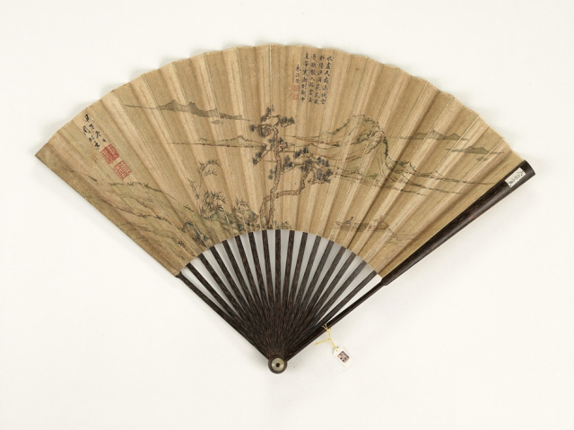 台北故宫博物院藏周秉忠画扇