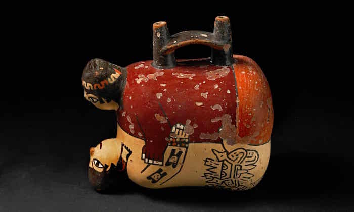 纳斯卡陶器。公元前100年至公元650年