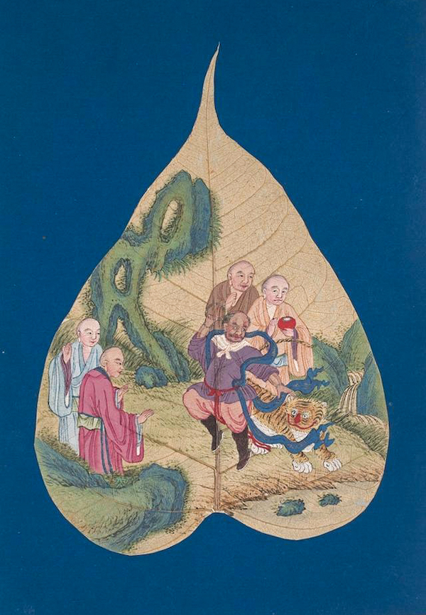 菩提叶罗汉画 大都会艺术博物馆藏