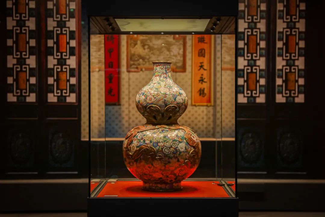 沈阳故宫藏清宫珐琅器展 展览现场