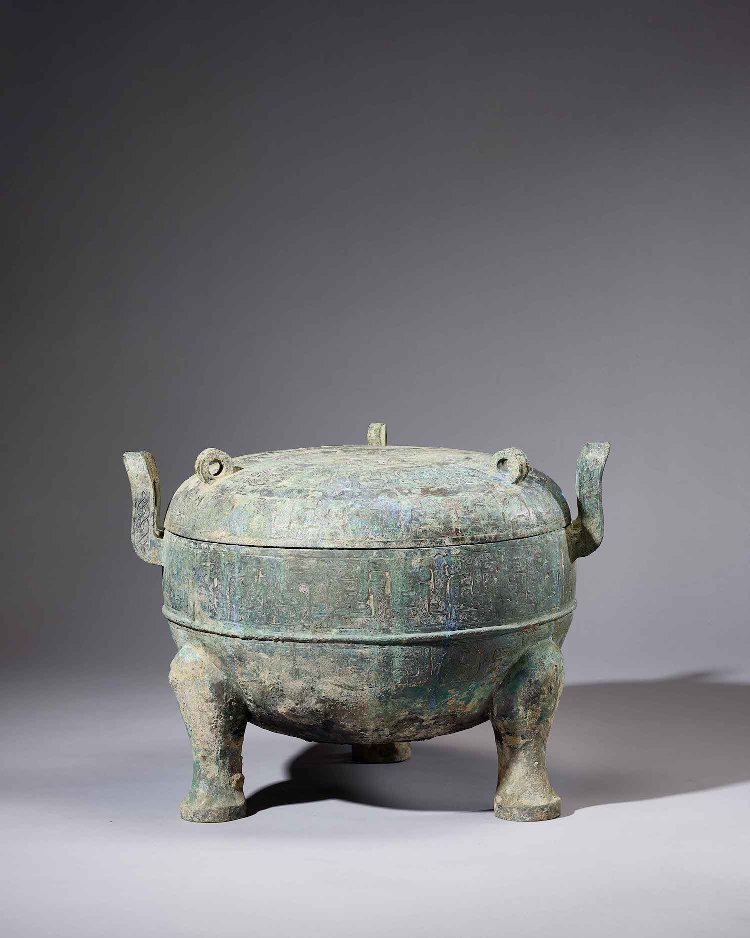 龙纹鼎 青铜器