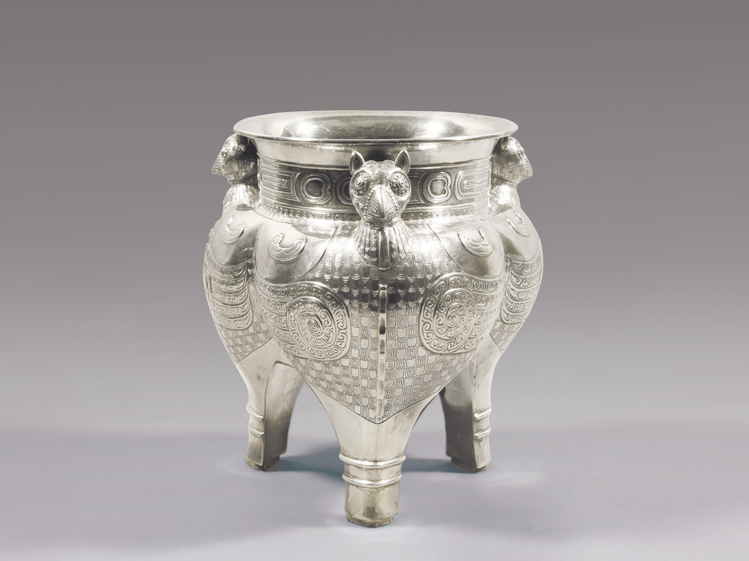 鬲形器 银器