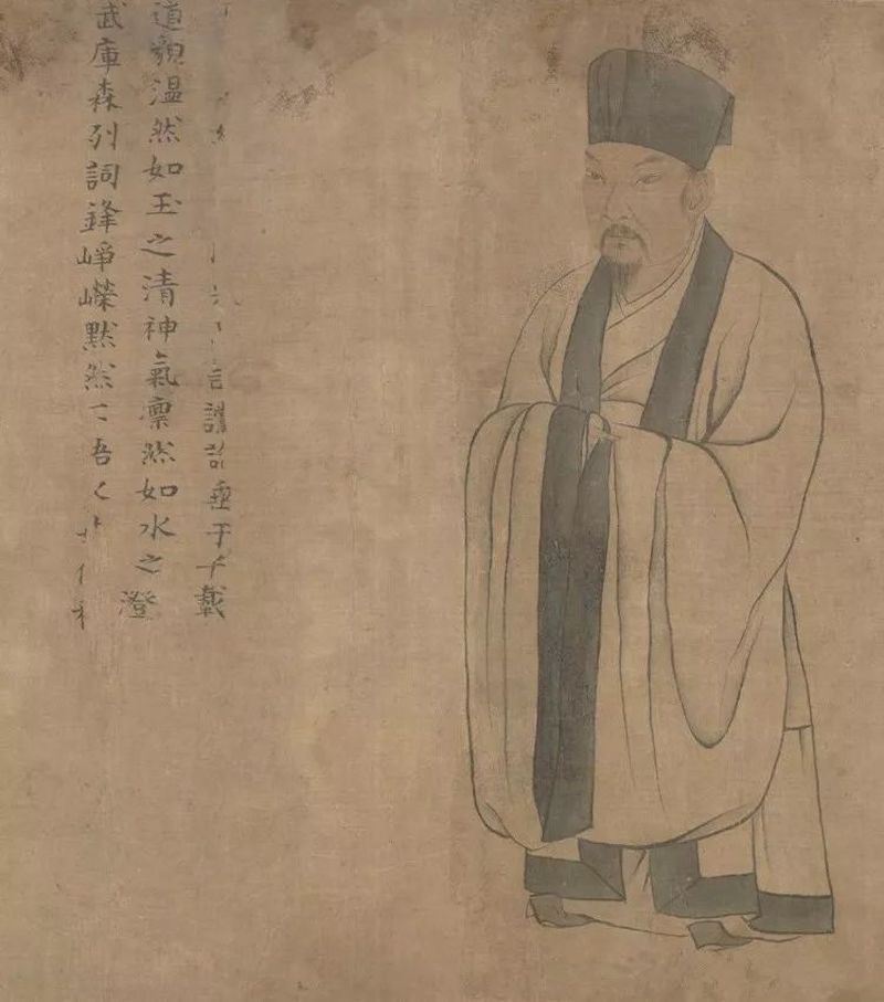 宋代佚名《八相图》之韩琦像，故宫博物院收藏