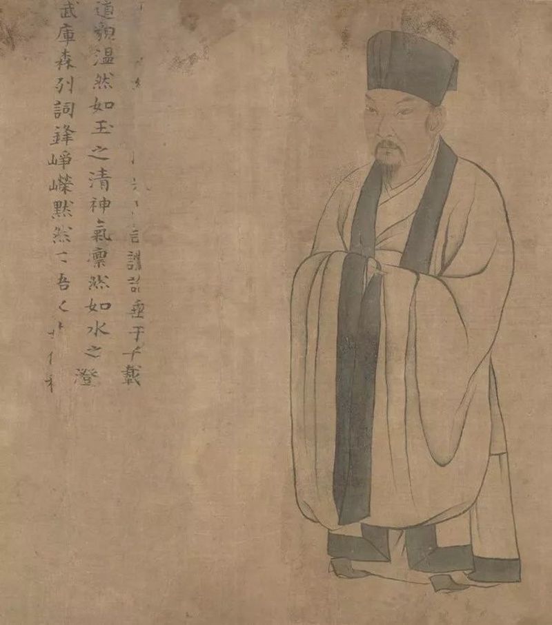 宋代佚名《八相图》之韩琦像,故宫博物院收藏