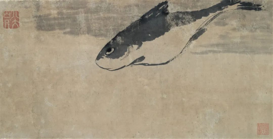 朱耷《鱼乐图》香港艺术馆藏