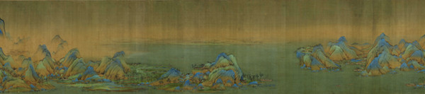 《千里江山图》局部(三)