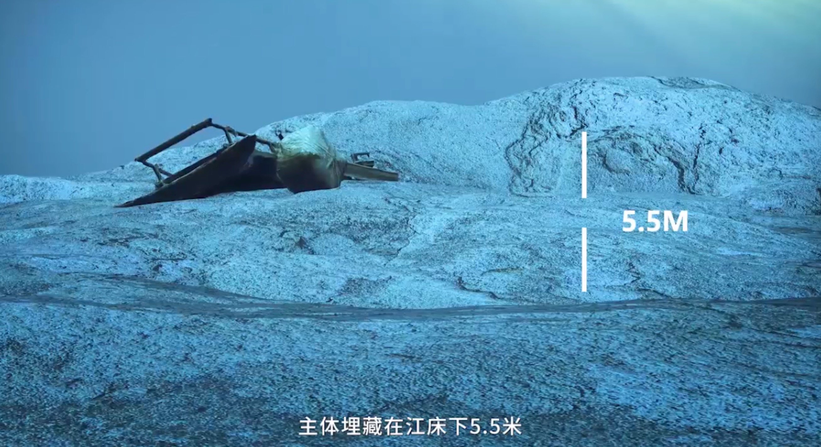 长江口二号古船模拟场景