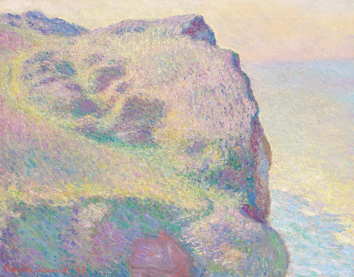 苏富比在进博会上展出克劳德 · 莫内(Claude Monet)《小艾莉的海角》。（资料图）