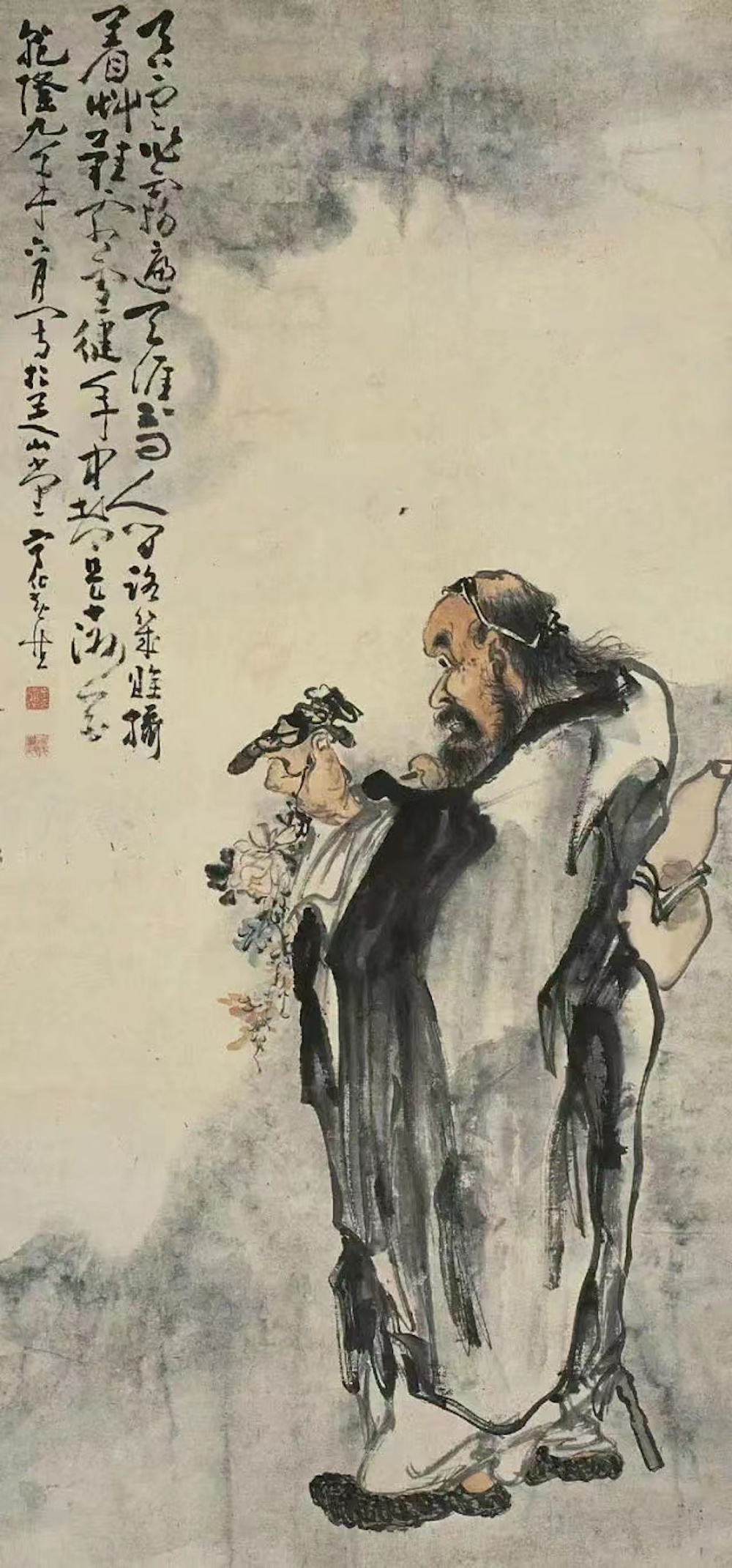 黄慎人物画