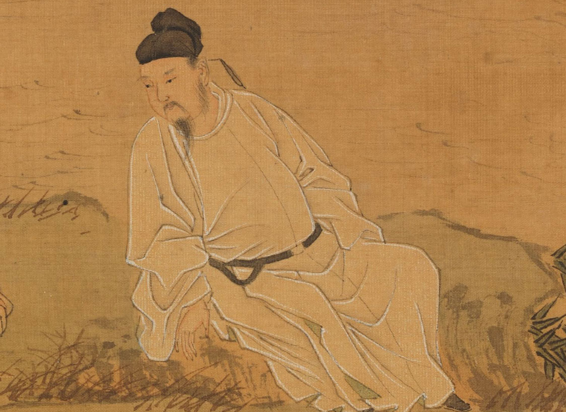 南宋 夏珪 《溪山清远》(局部) 台北故宫博物院藏