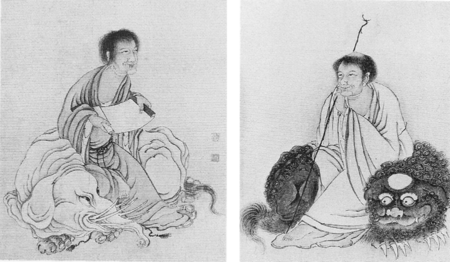 〔图五〕明陈贤《列祖图册》