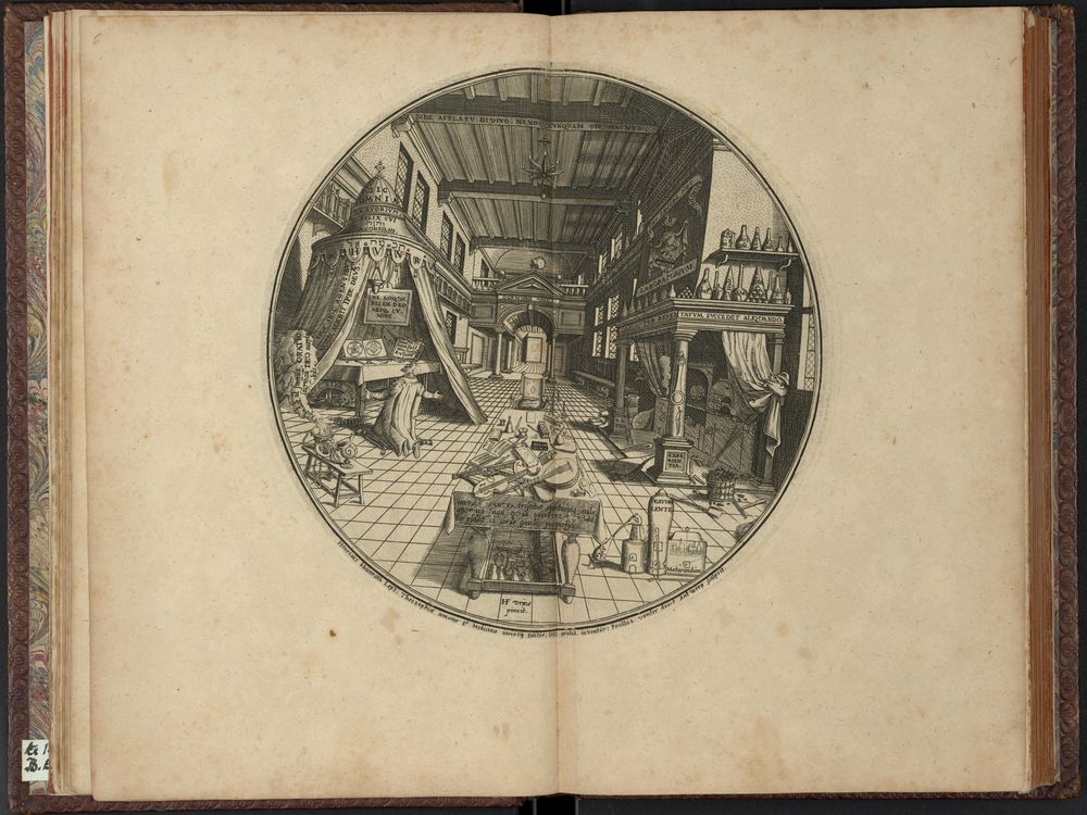 海因里希·昆拉斯(Heinrich Khunrath,1560—1605),《圆形剧场的融合》,1609(汉诺威)