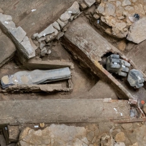 Mystery Sarcophagus Discovered Beneath Paris Notre Dame