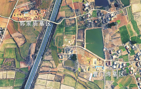 郭家庙墓地2014~2016年发掘墓葬分布图