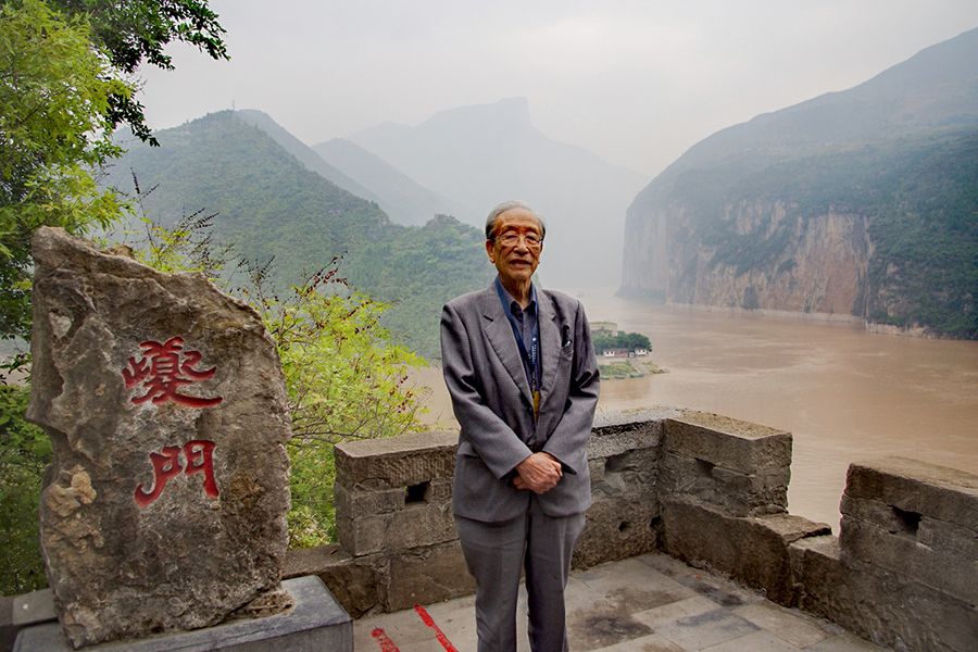 谢辰生 2012年在三峡