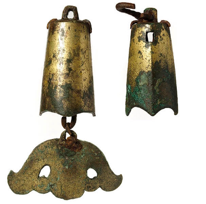 风铎,大安寺旧址出土,平安时代(9世纪),奈良市埋藏文化财产调查中心