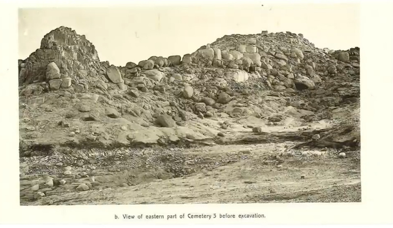 乔治·莱斯纳纪录的考古挖掘地