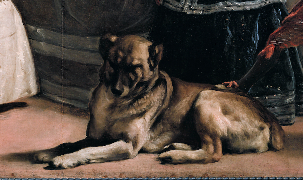 委拉斯开兹 《宫娥》(Las Meninas)中的狗