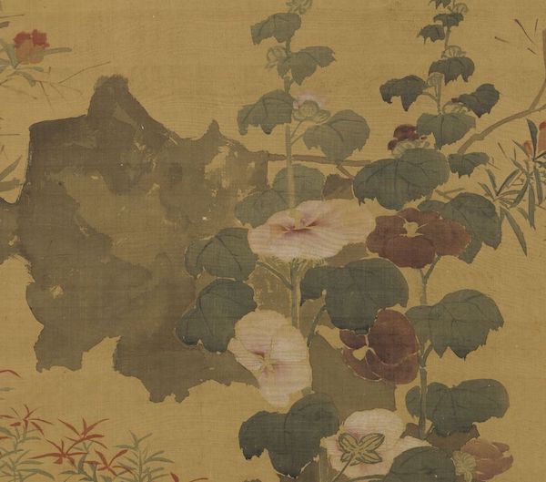 明 陆治 端阳佳景 轴(局部) 台北故宫博物院藏