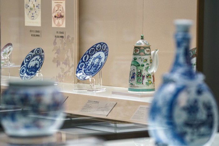 “东西汇融——中欧陶瓷与文化交流特展”展览现场