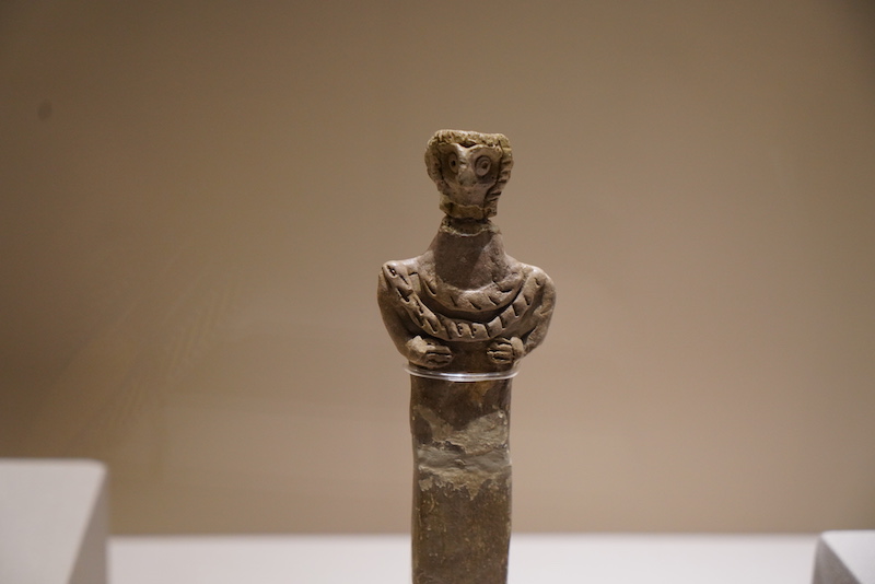 公元前2000—前1600 大马士革国家博物馆 女性泥塑