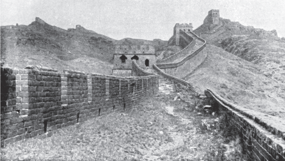 北京以北的明长城,石质建筑(来自:弗兰克摄影集,汉堡)