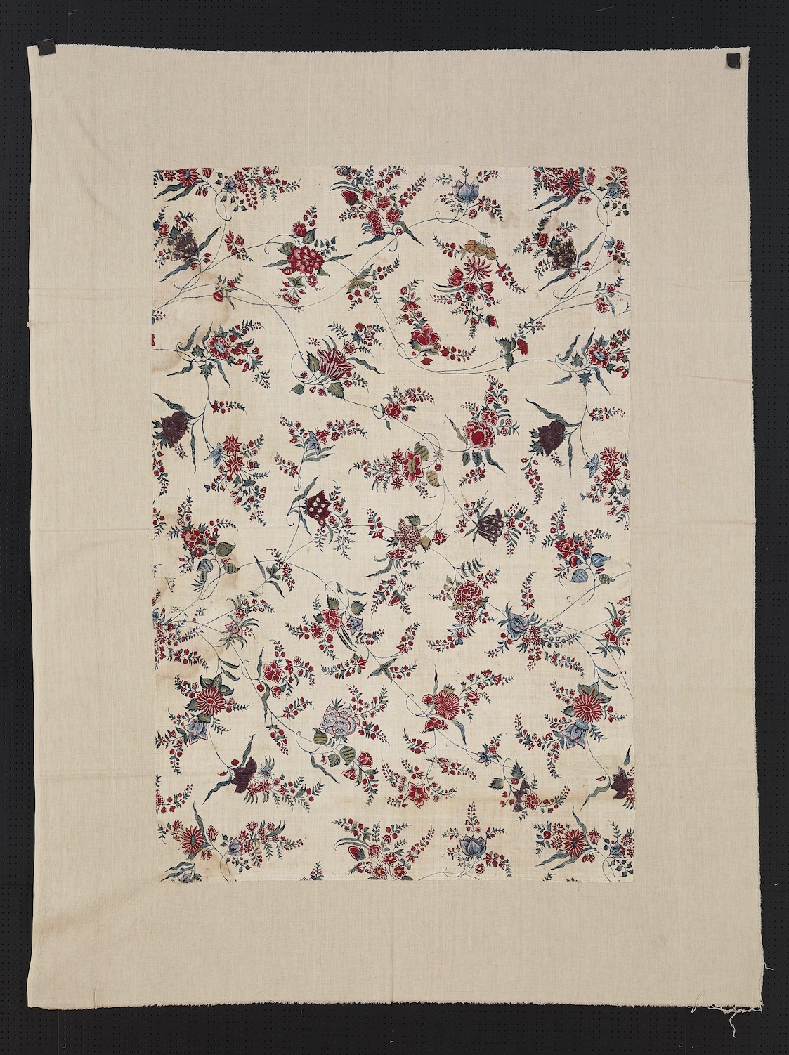 18世纪 棉质绘染布 印度 克罗曼德尔海岸