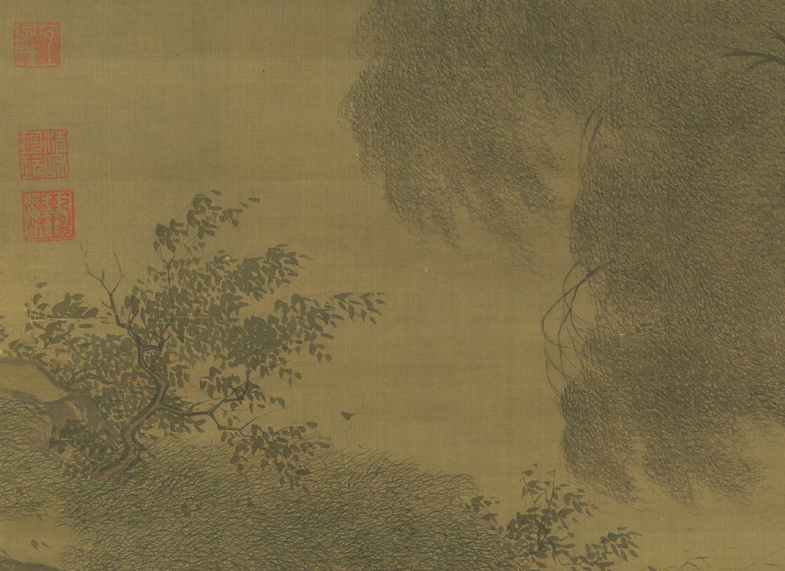宋 李迪 《风雨归牧》 (局部)